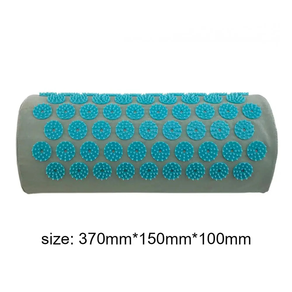 1PC Pillow Portable Spike Acupressure Massager Mat Back Body Relaxation Stress Pain Relief Health Care Yoga Mat Acupuncture Mat Pillow - Цвет: 1PC Pillow