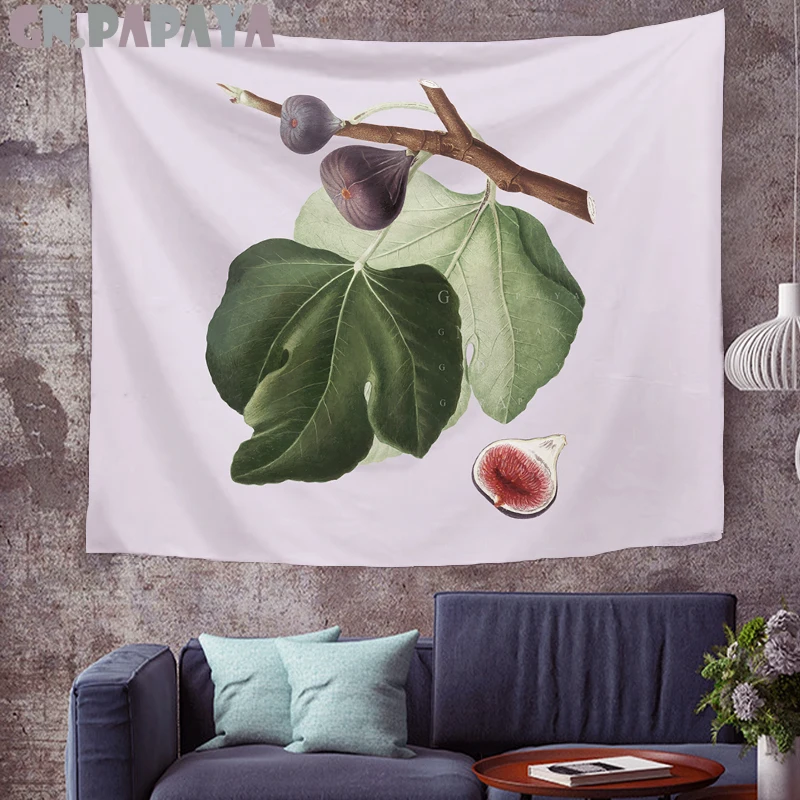 Свежий стиль friuts стене висит картина рис гобелены светильник для детской комнаты