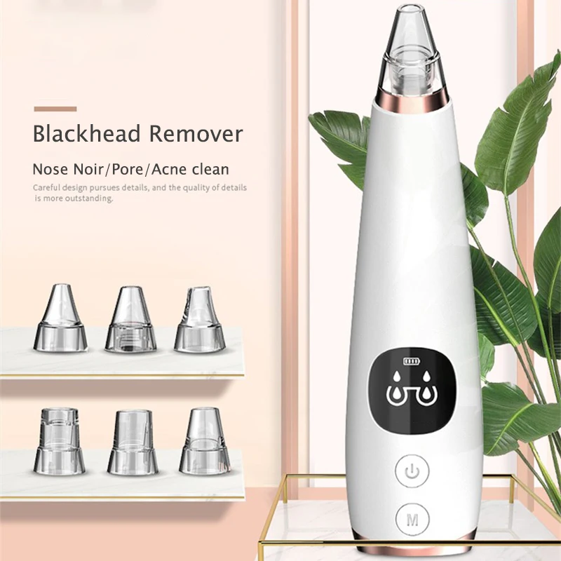 Электрический пылесос для удаления черных точек аппарат ухода за кожей лица поры