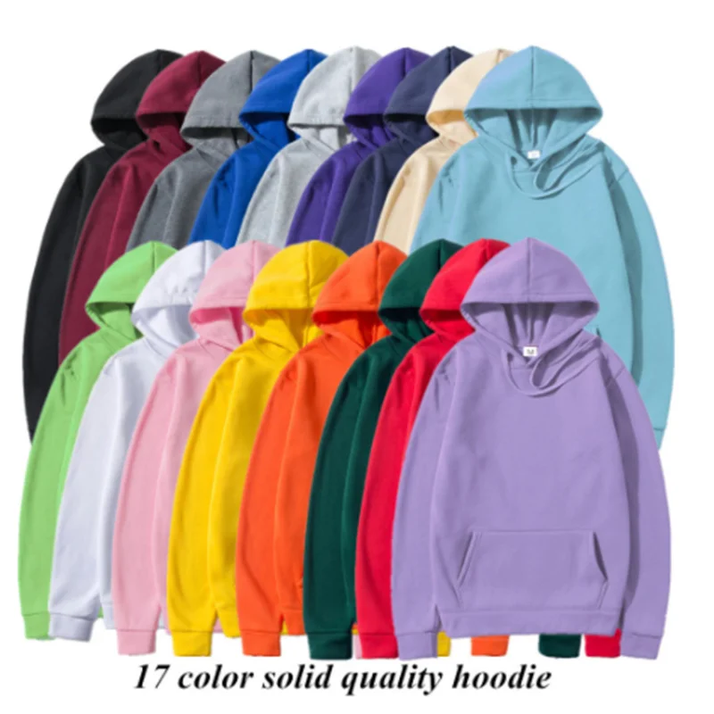 

Men Woman Hoodies Sweatshirts Fashion Solid color Red Black Gray Pink Hooded Hip Hop fleece Hoody Mens Brand Hoodie Streetwear