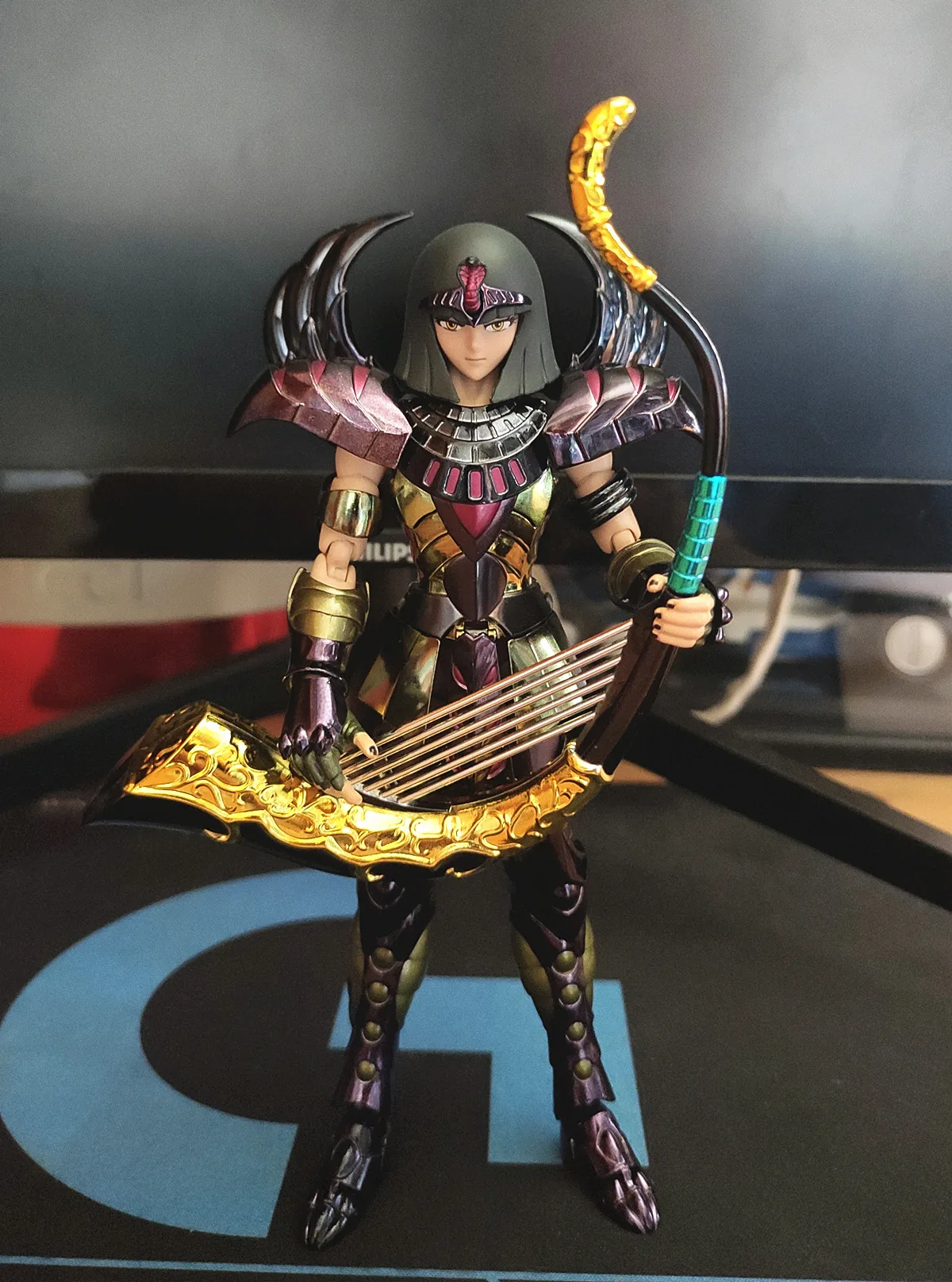 

MC модель Saint Seiya Ткань Миф спектры Surplice Сфинкс Фараон металлическая ткань SM025