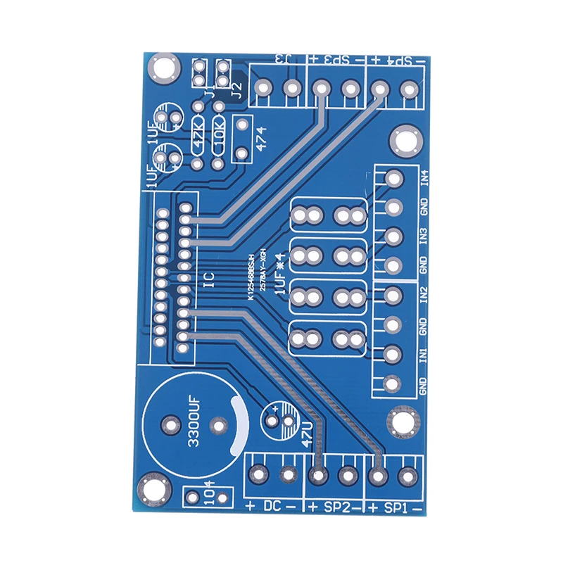 Power Amplifiers TDA7388 Four Channel 4x41W Audio DC 12V BTL PC Car AMP PCB empty board part compatible 7850 Electronic | Инструменты