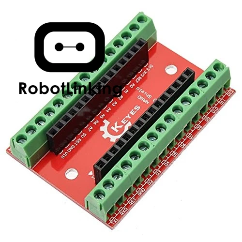 Плата расширения NANO IO для Arduino бесплатная доставка | Электронные компоненты и