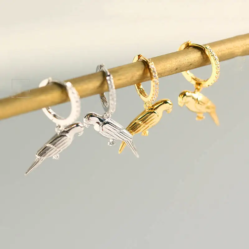 

PONYKISS 100% 925 Sterling Silver Zircon Devil's Eye Geometric Hoop Earrings Women Party Fashion Jewelry Accessory Delicate Gift