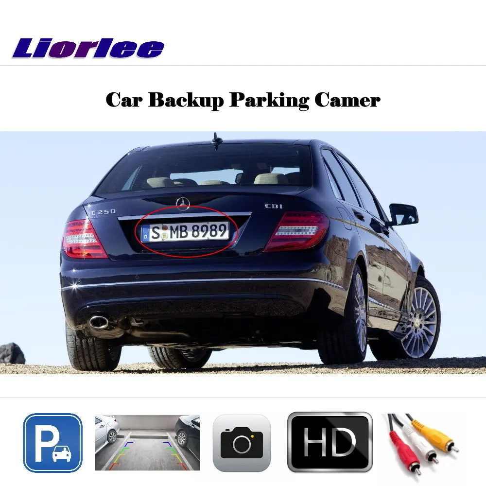 Автомобильная камера заднего вида для Mercedes Benz C Class W204 2007 ~ 2014 оригинальный экран/HD