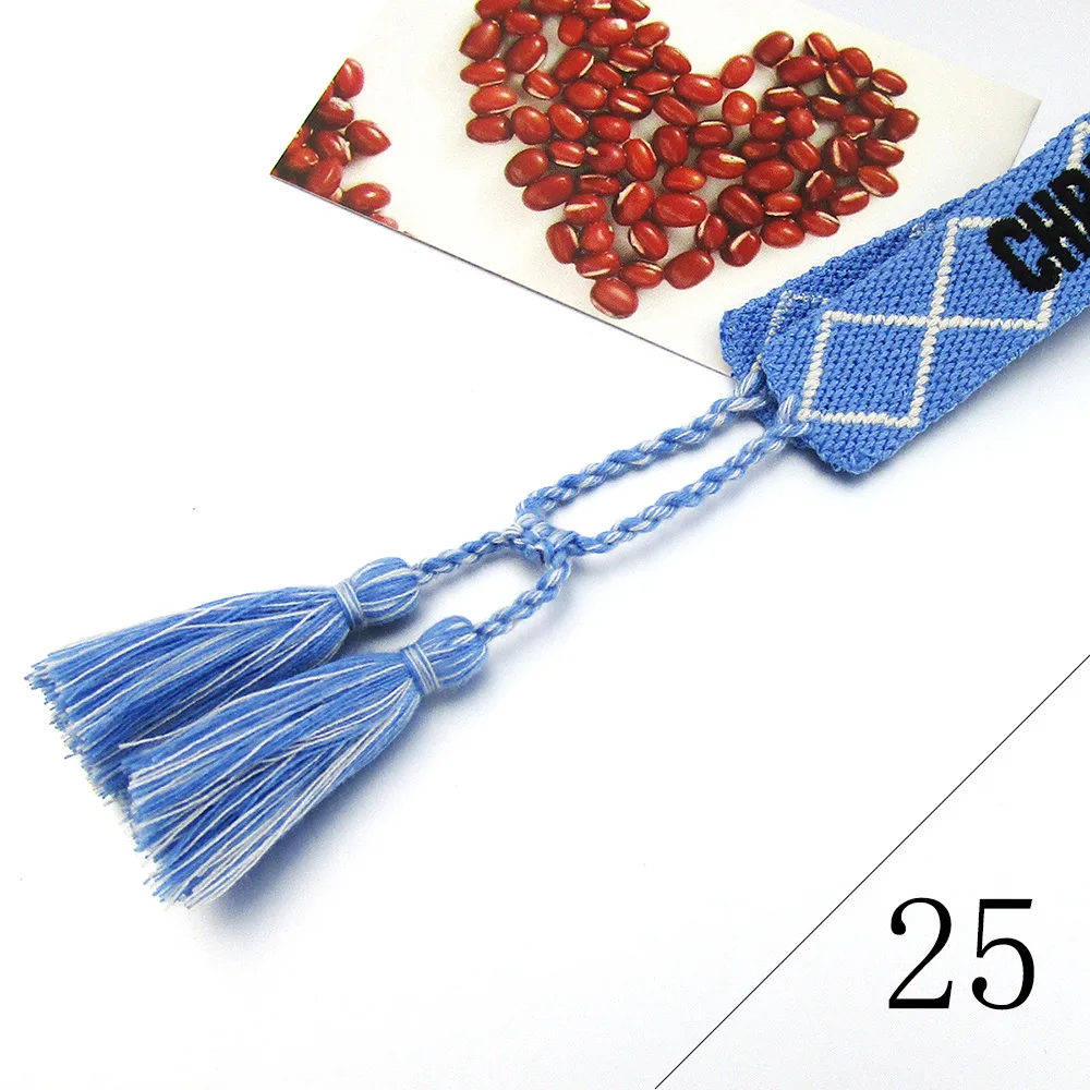 

Винтажный браслет дружбы для женщин 2021 плетеный браслет ручной работы с кисточками плетеные браслеты с вышивкой оптовые подарки