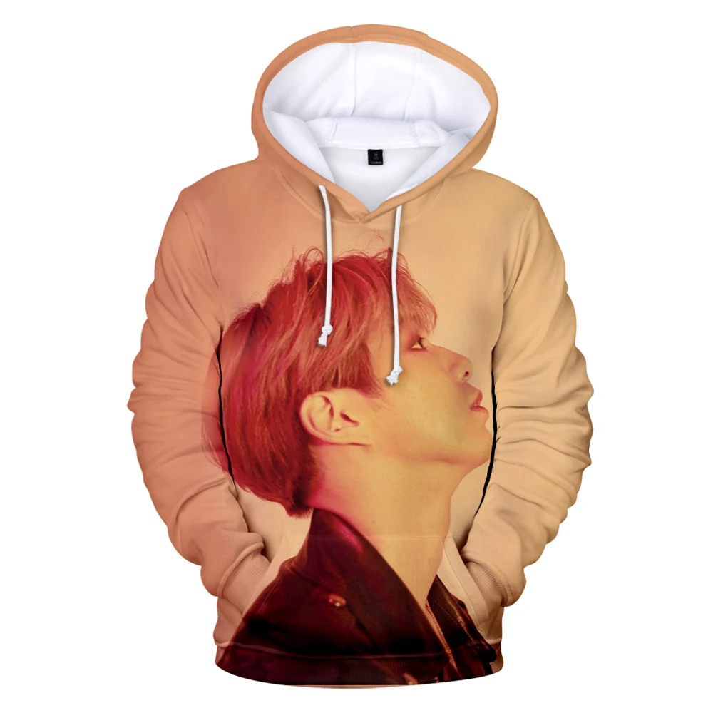 

KPOP Korean Male Singer Kang Daniel Album Color on Me 3D Print Hooded Sweatshirt Men/Women Casual Hip Hop Hoodies Clothes