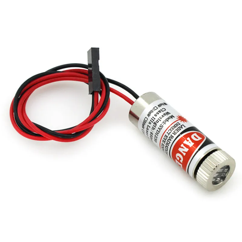 Лазерный модуль с красной линией MXD1230 настраиваемая головка точечного размера