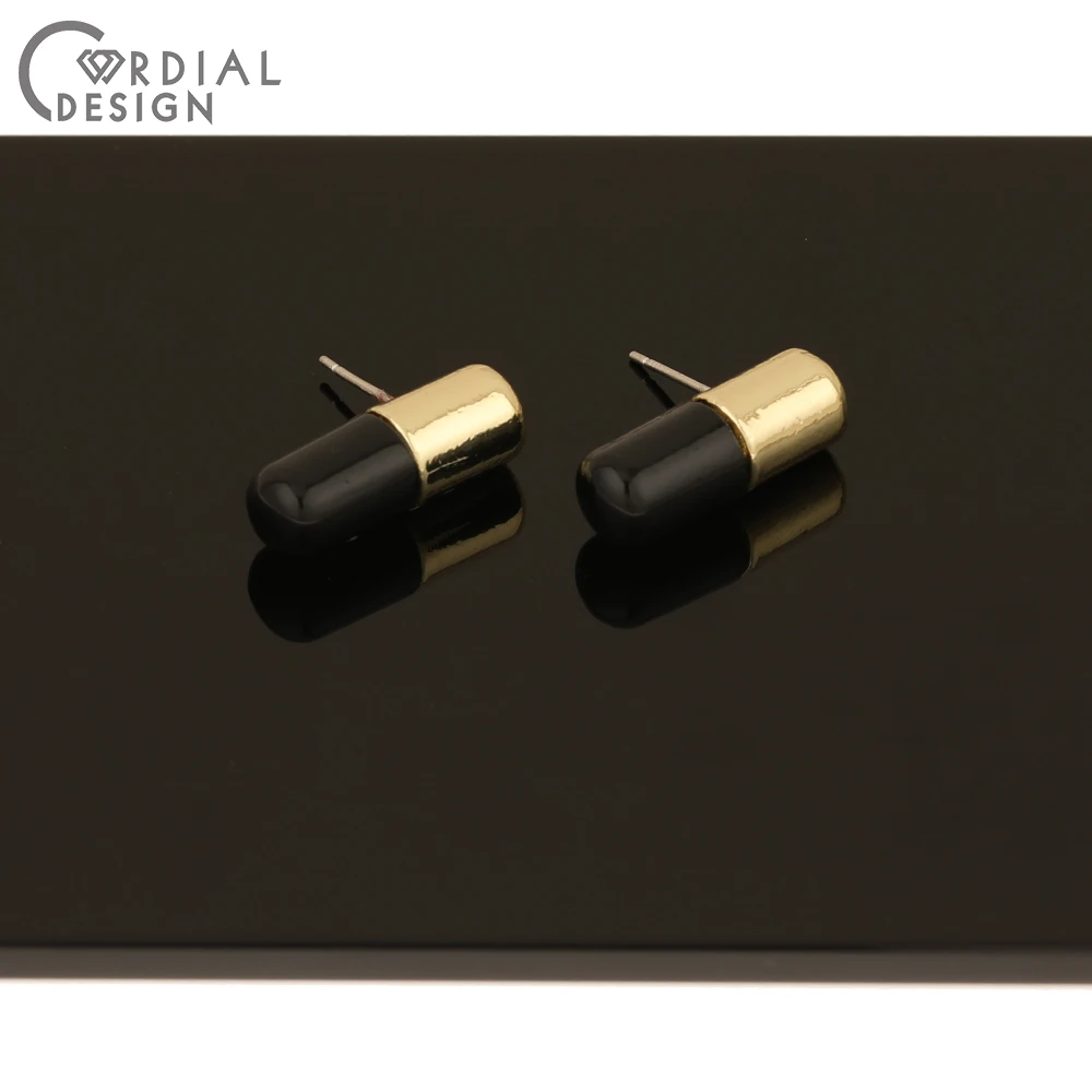 

Cordial Design 50Pcs 7*21MM Jewelry Accessories/Hand Made/Earrings Stud/Pill Shape/DIY Making/Jewelry Finding & Components