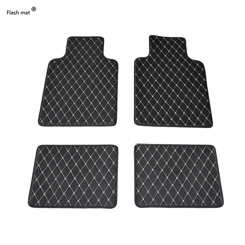 Flash mat Universal car floor mats for DS DS3 DS4 DS4S DS5 DS6 accessories styling Custom foot carpet covers | Автомобили и