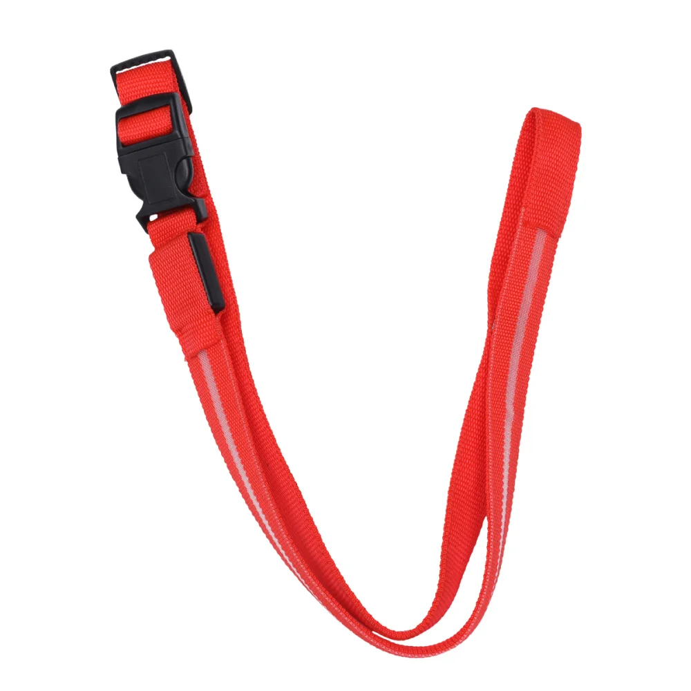 

USB LED Glowing Waist Belt Outdoor Rechargeable Flashing Night Safety Belt Wristband For Night Activities Running Hiking Party
