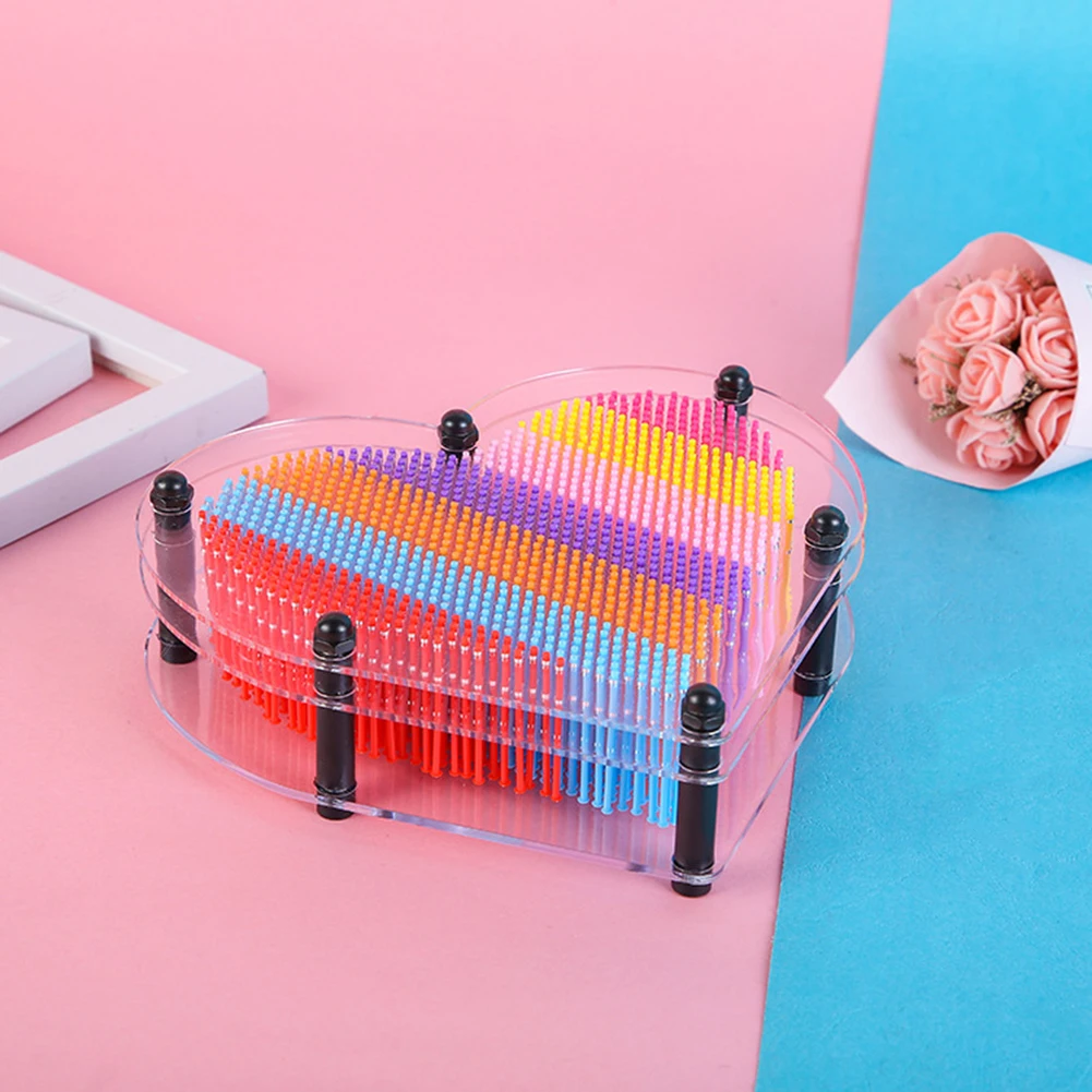 DIY Искусство пластик 3D Pin скульптура печать клон Форма иглы резьба различные