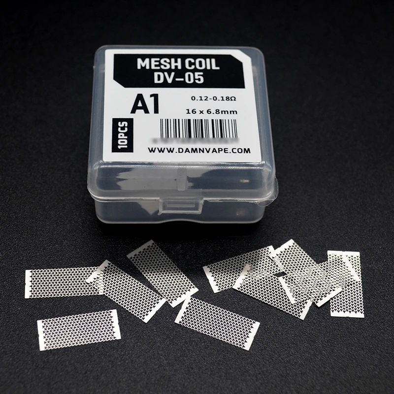 

Damn Vape Doom X RTA KA1 Mesh Coils 0.11ohm~ 0.18ohm Vape Coil Wire
