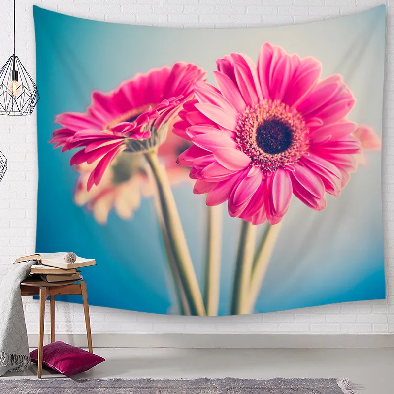 CAMMITEVER Маргаритка цветок гобелен настенный хиппи в стиле бохо декор общежитии