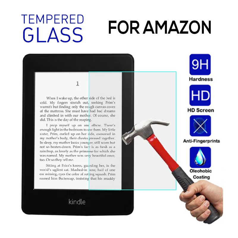 

Tempered Glass 9H Screen Protector Scratch-proof Anti-Fingerprint Film For Kindle 10th Generation 2019 Paperwhite 1/2/3/4