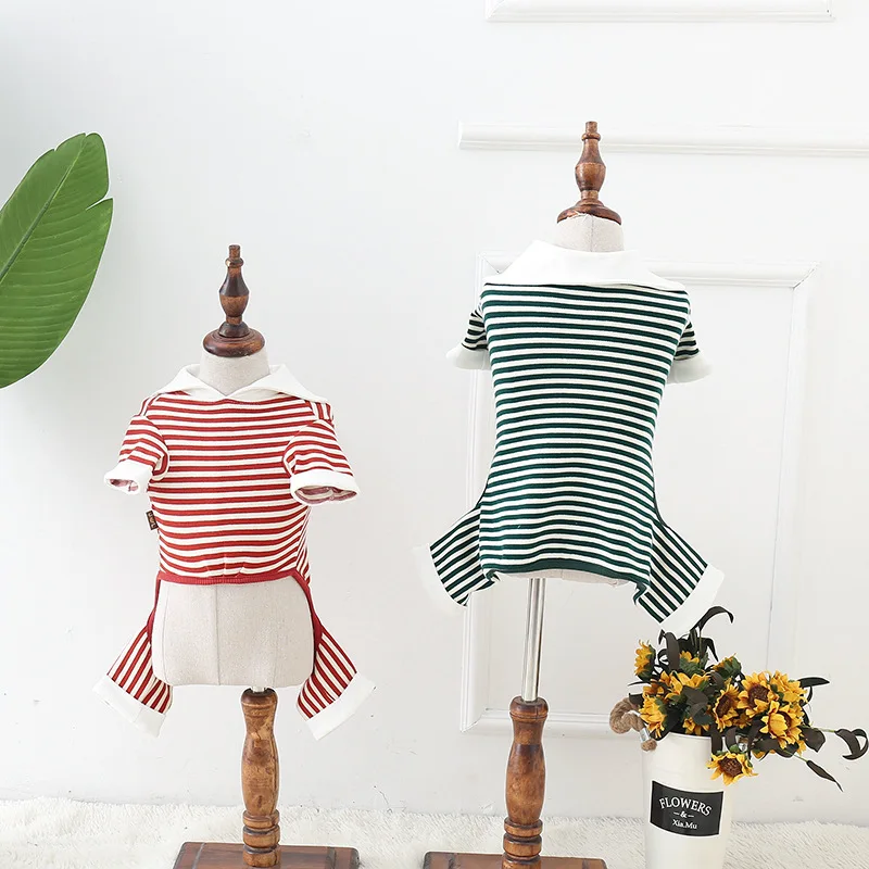 Одежда для собак в морском стиле хлопковый комбинезон животных