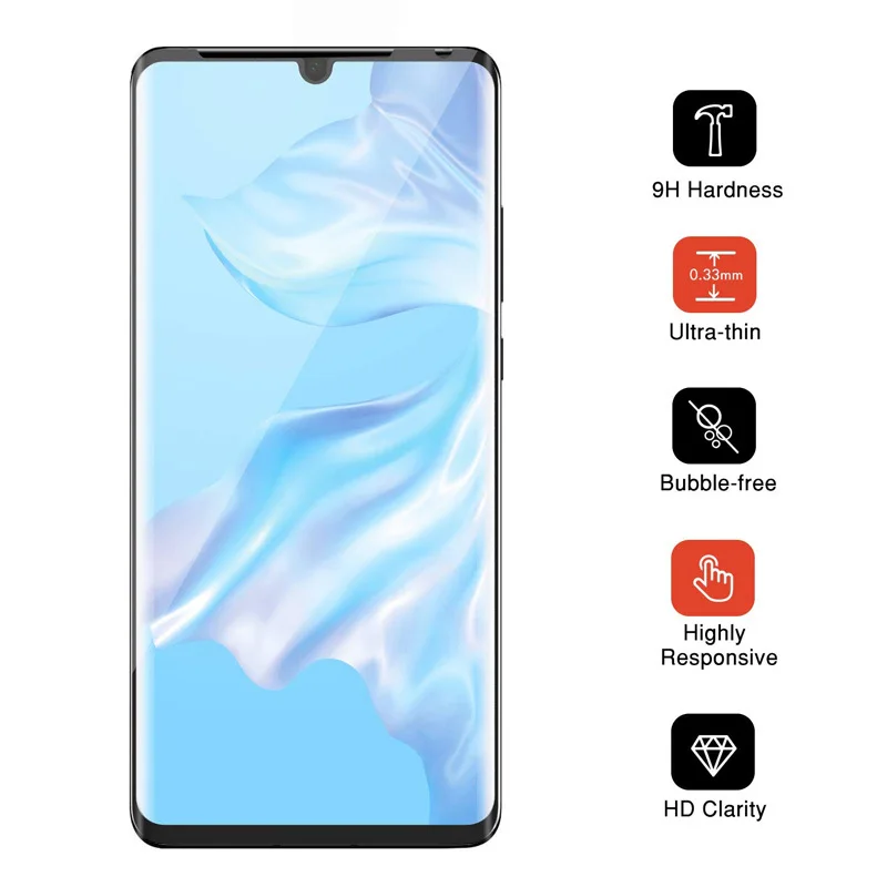 2 в 1 для Huawei Mate 30 P30 P20 Pro Lite Защитное стекло экрана задняя камера защитная пленка