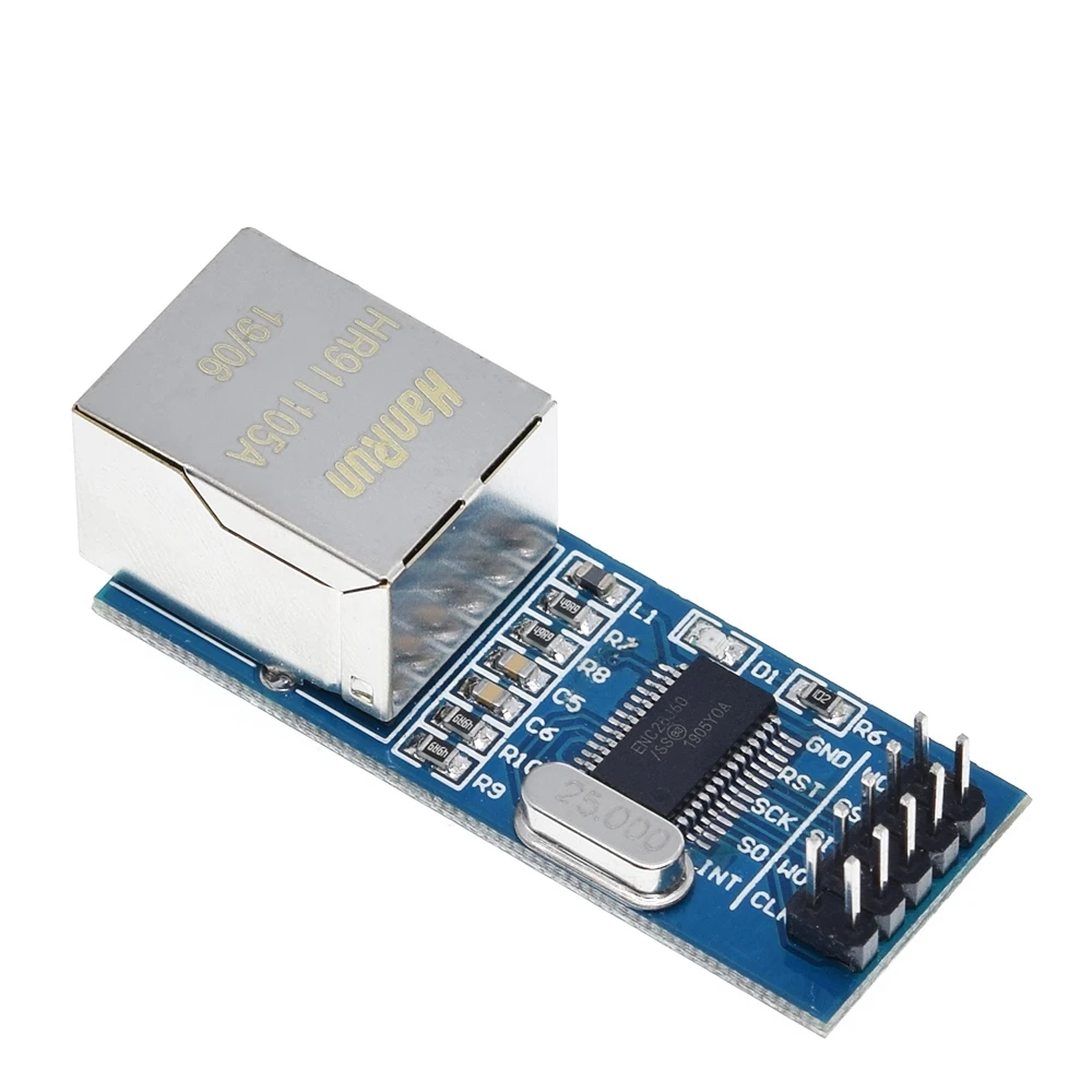 Сетевой модуль ShengYang Mini ENC28J60 Ethernet LAN для Arduino 51 AVR SPI PIC STM32 LPC оптом|Интегральные