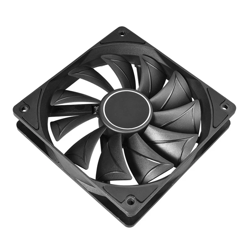 

4 Pin 120MM 1800RPM PWM PC Case Fan Speed Adjustable High Airflow CPU Radiator Long Life Ultra Quiet Computer Cooling