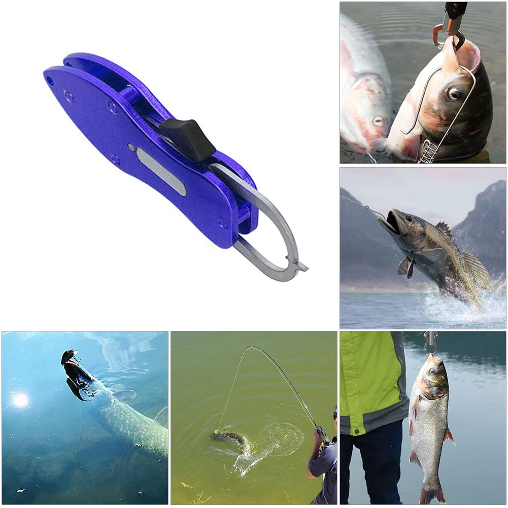 

Fishing Gripper Aluminum Alloy Fishing Pliers Mini Control Clip Clamp Gripper Tool Outdoor Fishing Accessories Tools