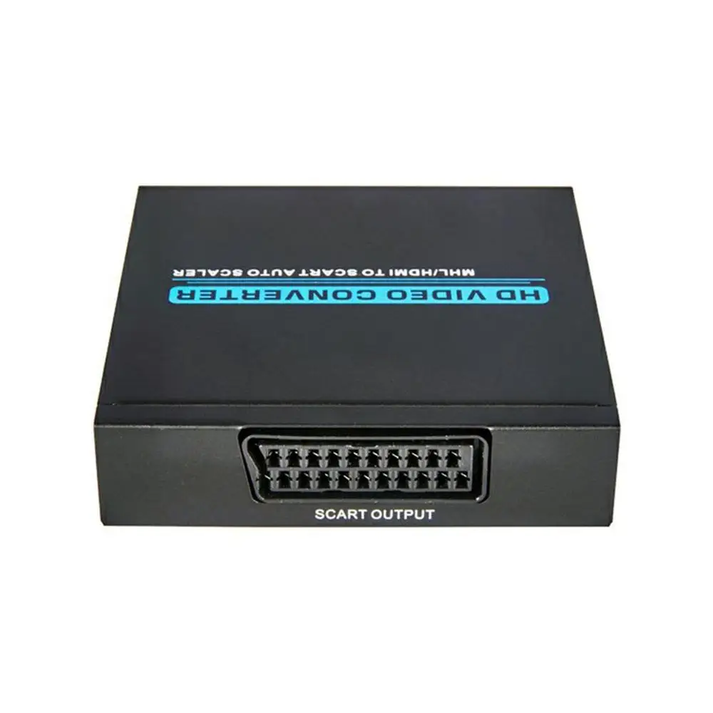 T 616 HDMI к SCART конвертер HD видео MHL/HDMI Scart Авто Scaler EU/US/UK/AU адаптер питания|Адаптеры AC/DC|