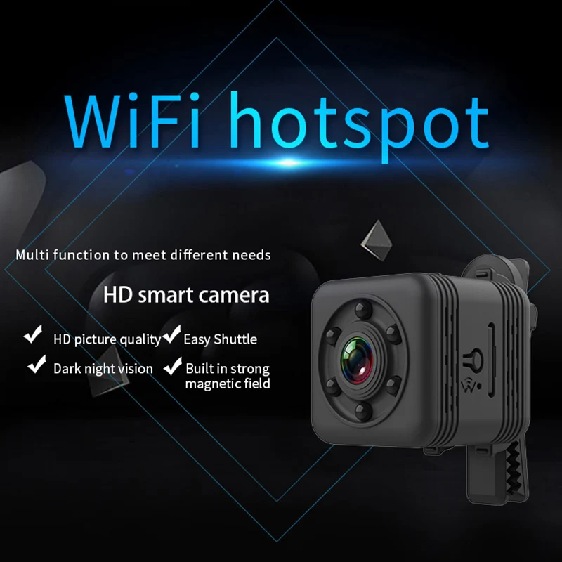 Sq29 Wi-Fi Камера Водонепроницаемый маленькая карманная видео Ночное видение