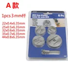 5 лезвий для пилы + 1 шт. шест высокоскоростной Циркулярный вращающийся диск из быстрорежущей стали диски оправка для металла инструменты Dremel пила для резки дерева