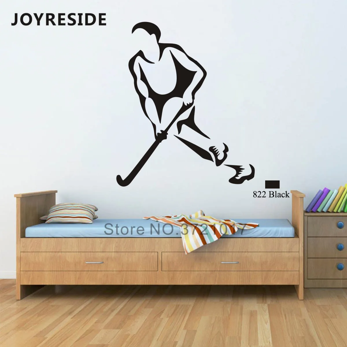 Наклейка joyrare для игры в спорт Хоккей поле виниловые наклейки детей мальчиков
