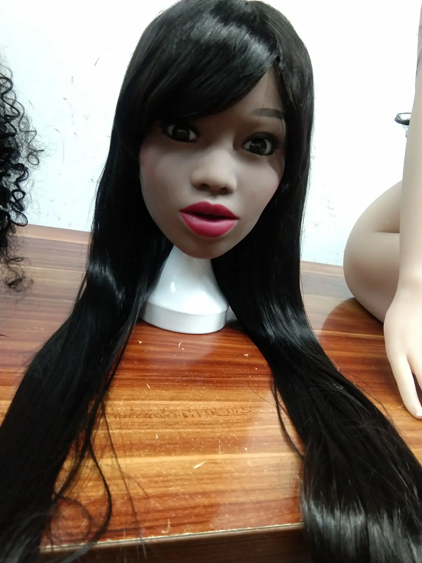 #88 кукла для орального секса голова черная африканская секс игрушка силиконовая