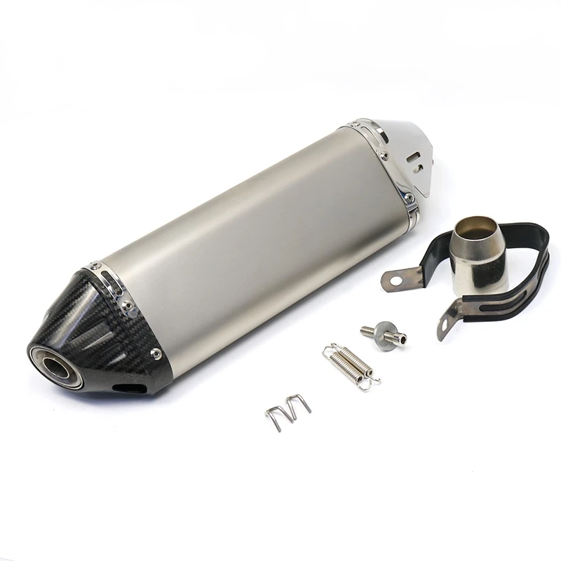 

51mm Motorcycle For Yoshimura Exhaust Muffler carbon fiber Pipe For s1000rr xmax ducati scrambler fz6 duke 1290 super cb650r