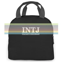 intj no i cant just relax for couple wholesale wo cartoon brand female women men portable insulated lunch bag adult