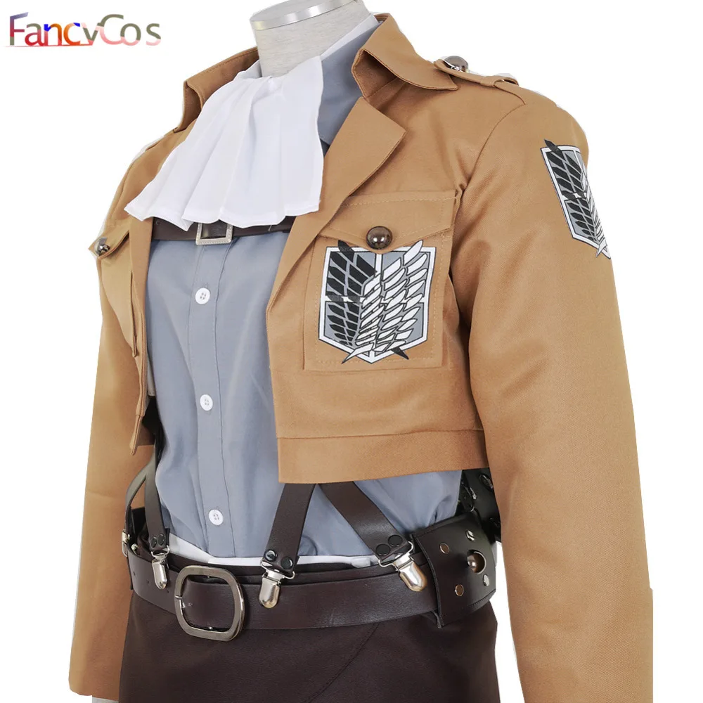 Куртка Леви из аниме Атака Титанов Крылья Либерти | Тематическая одежда и