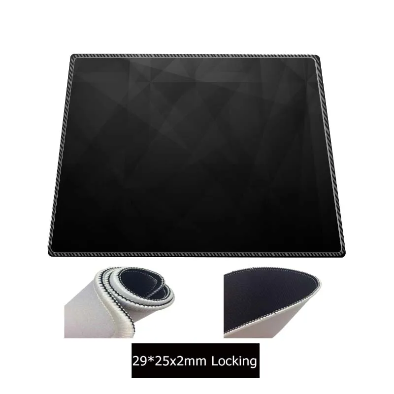 

MRGBEST Large Gaming Mouse Pad Black Wood Texture Game Mouse Mat for Laptop Keyboard Pad Desk Mat for Notebook Mousepad