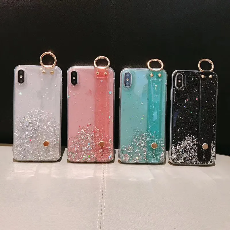 Чехол с блестками для Huawei P30 Lite P20 P40 honor V10 20i 8S 9X 8A Mate 20 Pro Y6 Y9 Prime 2019|Бамперы| |