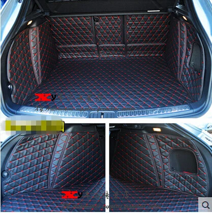 

non slip easy clean wholy surrounded no ordor Special car trunk mats for PorscheMacan durable waterproof luggage carpets