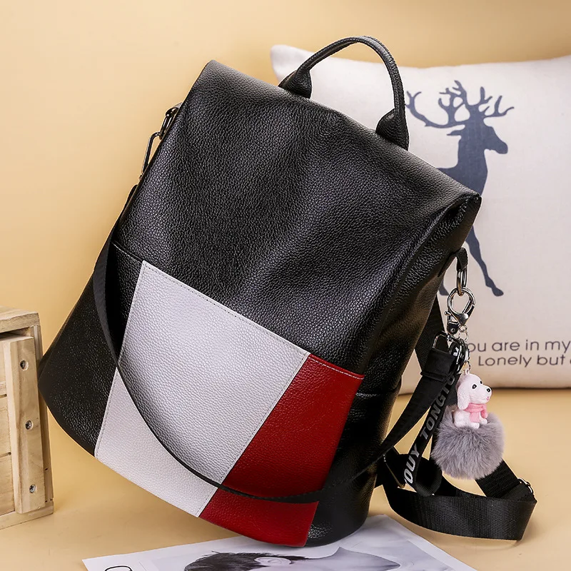 2019 Новая модная мягкая сумка на плечо для дам дугообразный плечевой ремень с