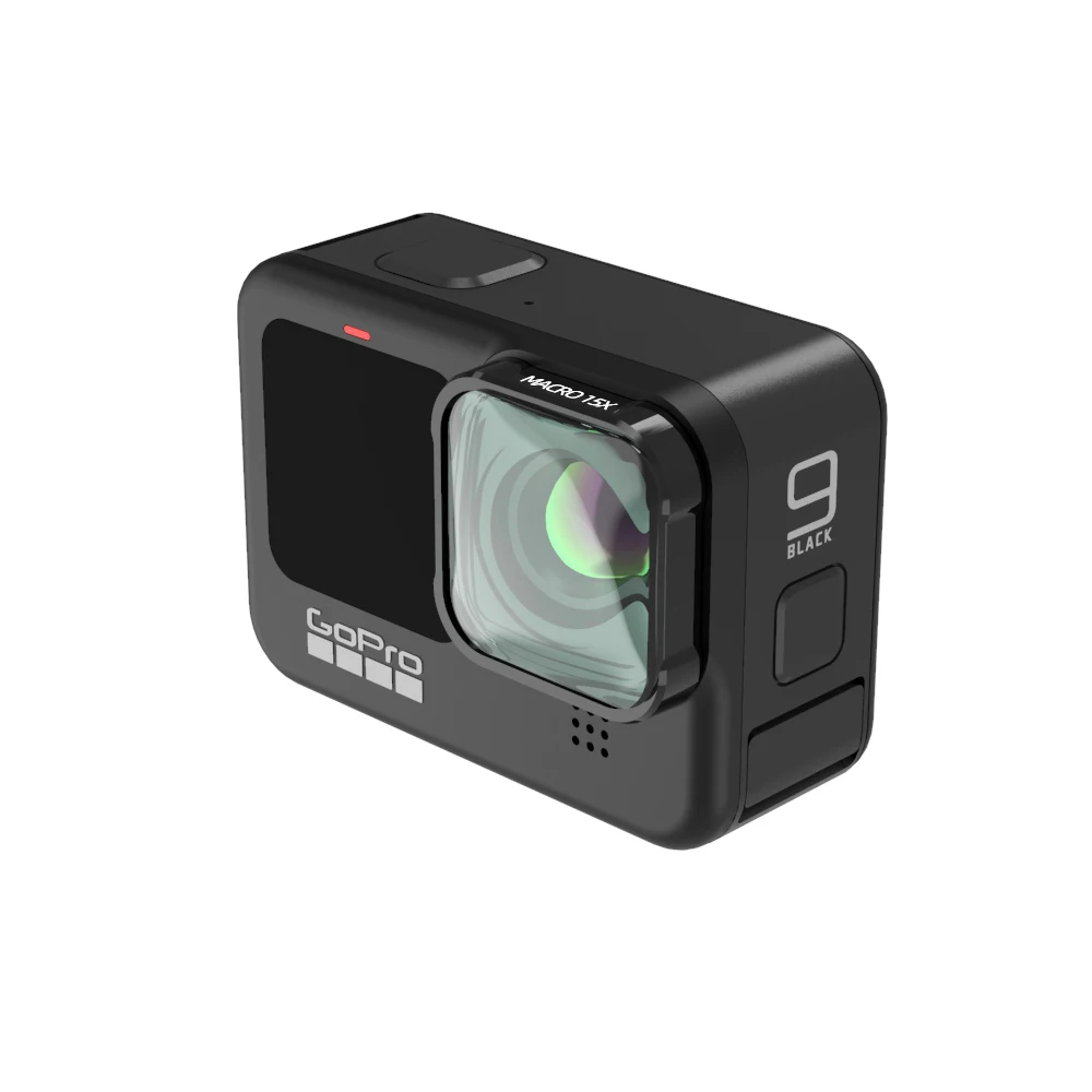 15X Macro HD 4K Lens Vlog Filter для Gopro Hero 9 Black Action Camera Accessories | Электроника