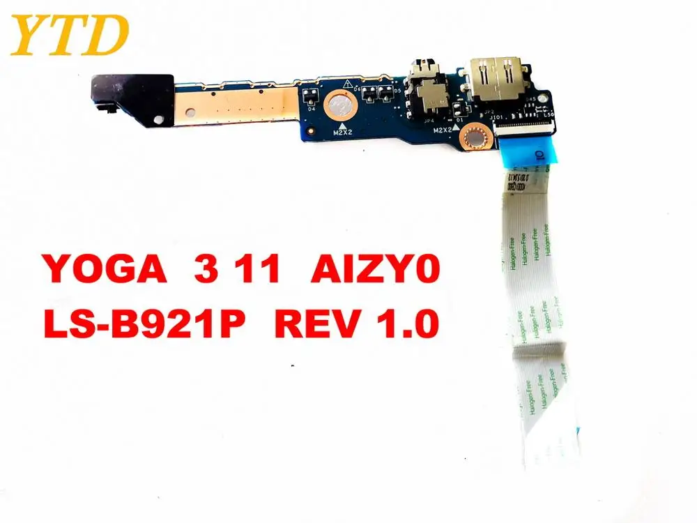Оригинальная прозрачная защита для экрана Lenovo YOGA 3 11 USB плата аудио AIZY0 LS B921P