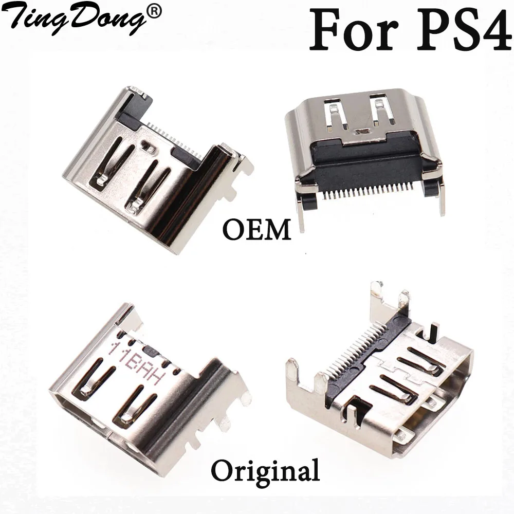 

TingDong Original OEM For Sony PS4 HDMI-compatible Port Socket Interface Connector repair part