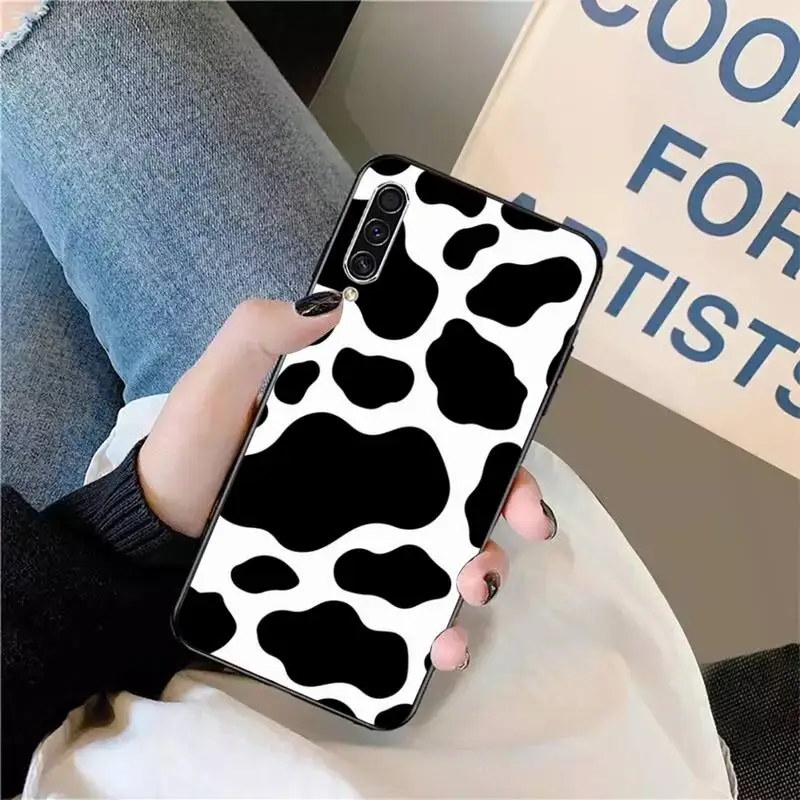

Cow print animal painting Phone Case For Samsung galaxy S 9 10 20 A 10 21 30 31 40 50 51 71 s note 20 j 4 2018 plus