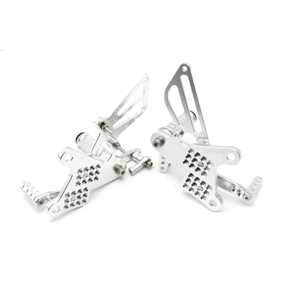 Мотоциклетные Алюминиевые Подножки Регулируемые подножки для Honda NSF100 NSR50 все