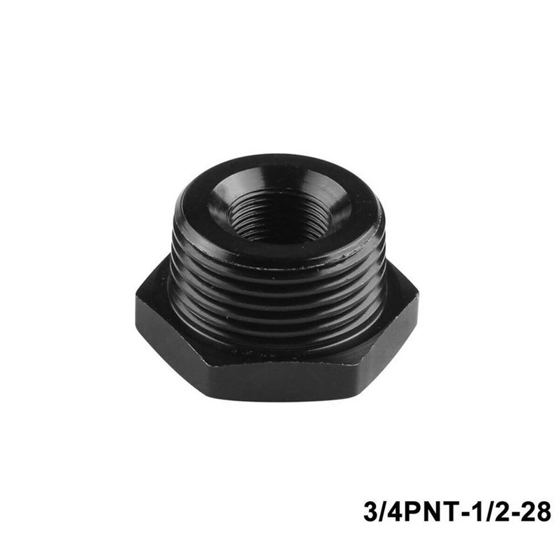 Черный анодированный алюминиевый автомобильный масляный фильтр адаптер с