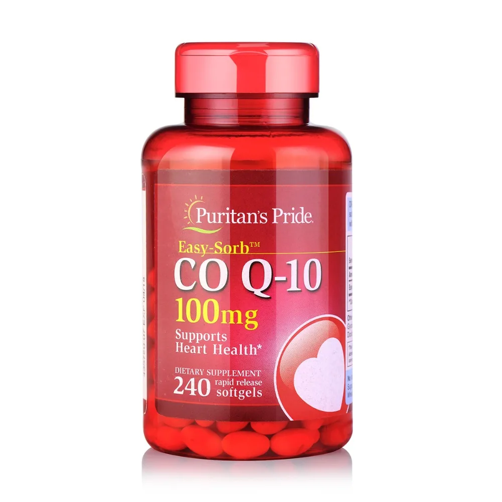 

CO Q-10 100 Mg Supports Heart Health 240 Pcs Coq-10