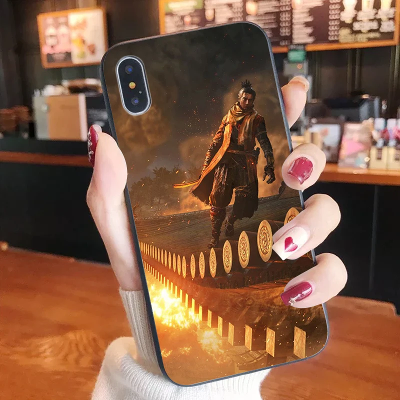 

Game Sekiro Soft tpu Phone Cover for iPhone X XSMAX 6 6S 7 7plus 8 8Plus XR SE2020 12pro 12mini 11promax