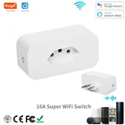 Смарт-розетка с Wi-Fi и монитором, 16 А