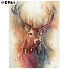 Алмазная живопись 5D, полная вышивка квадратнымикруглыми стразами, олень, лось, алмазная вышивка, живопись, вышивка крестиком, мозаика, картина на стену M842
