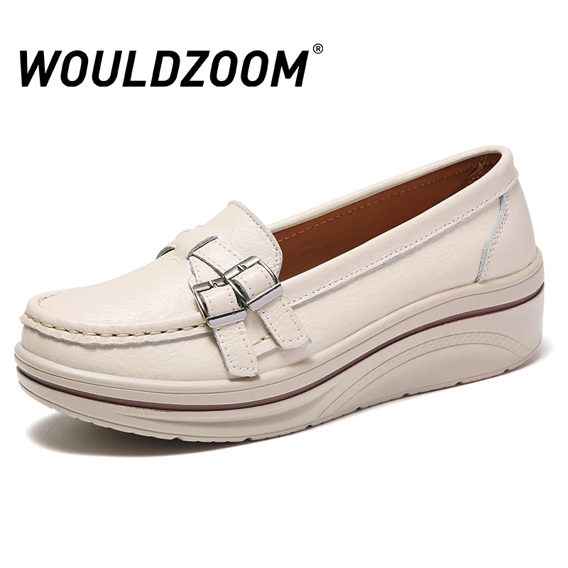 

Sneakers Women 2022 Designer Free Shipping Vulcanize Shoes Flat Lace Up Casual Shoes Platform Leather Non-Slip Increase Canvas