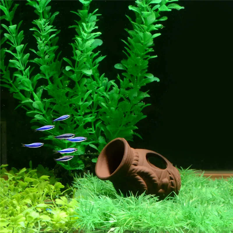 Керамический декор для аквариума домик разведения креветок мини аквариум с