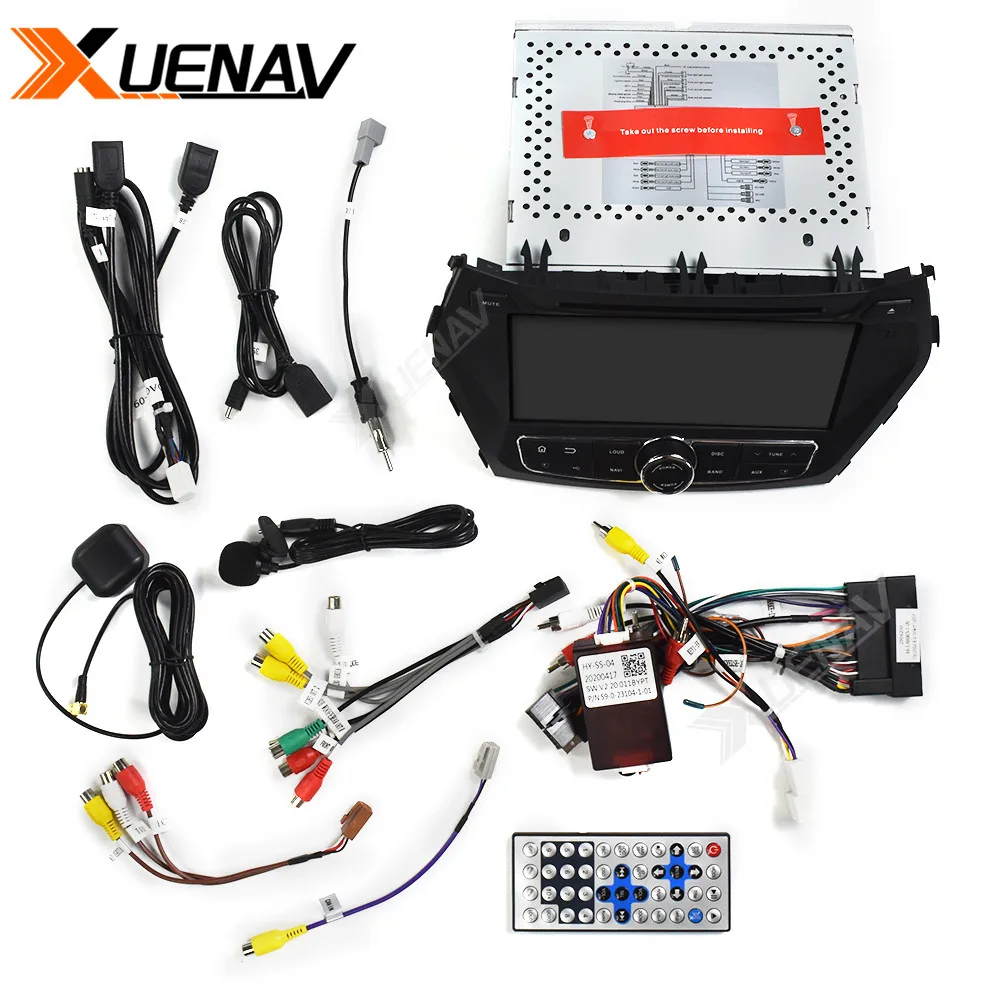 

2 din Android Car radio DVD player For HYUNDAI IX45 Santa Fe 2013 2014 car stereo autoradio auto audio carplay GPS navigation