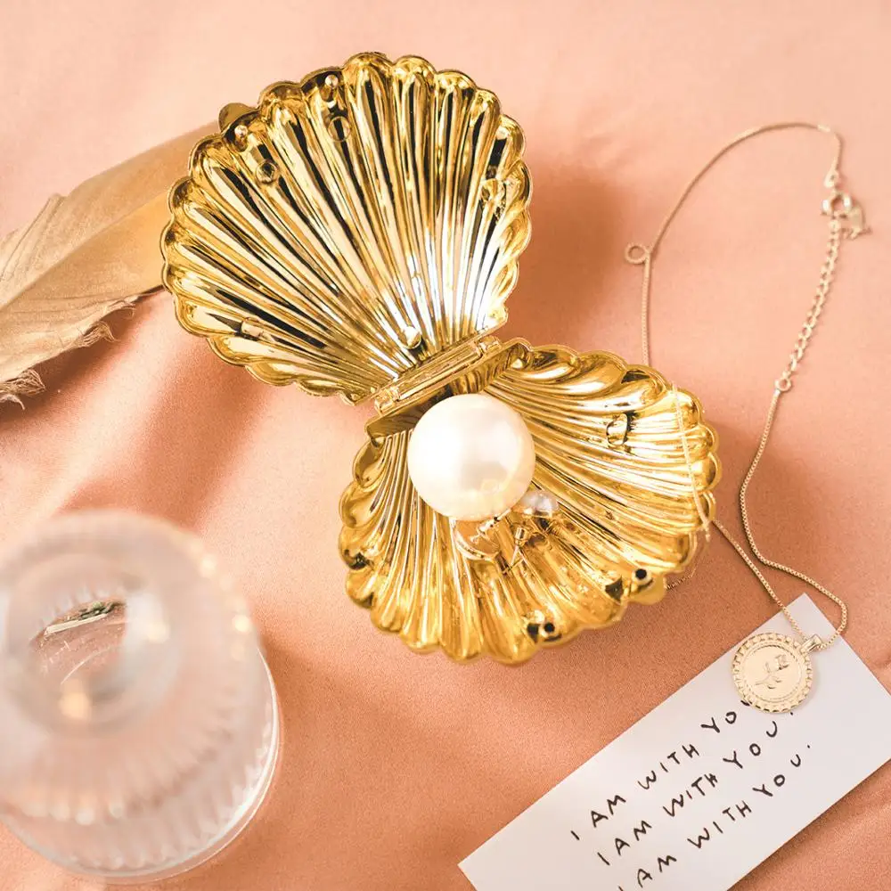 Популярные пластиковые украшения в форме ракушки|Коробки и ящики для хранения| |